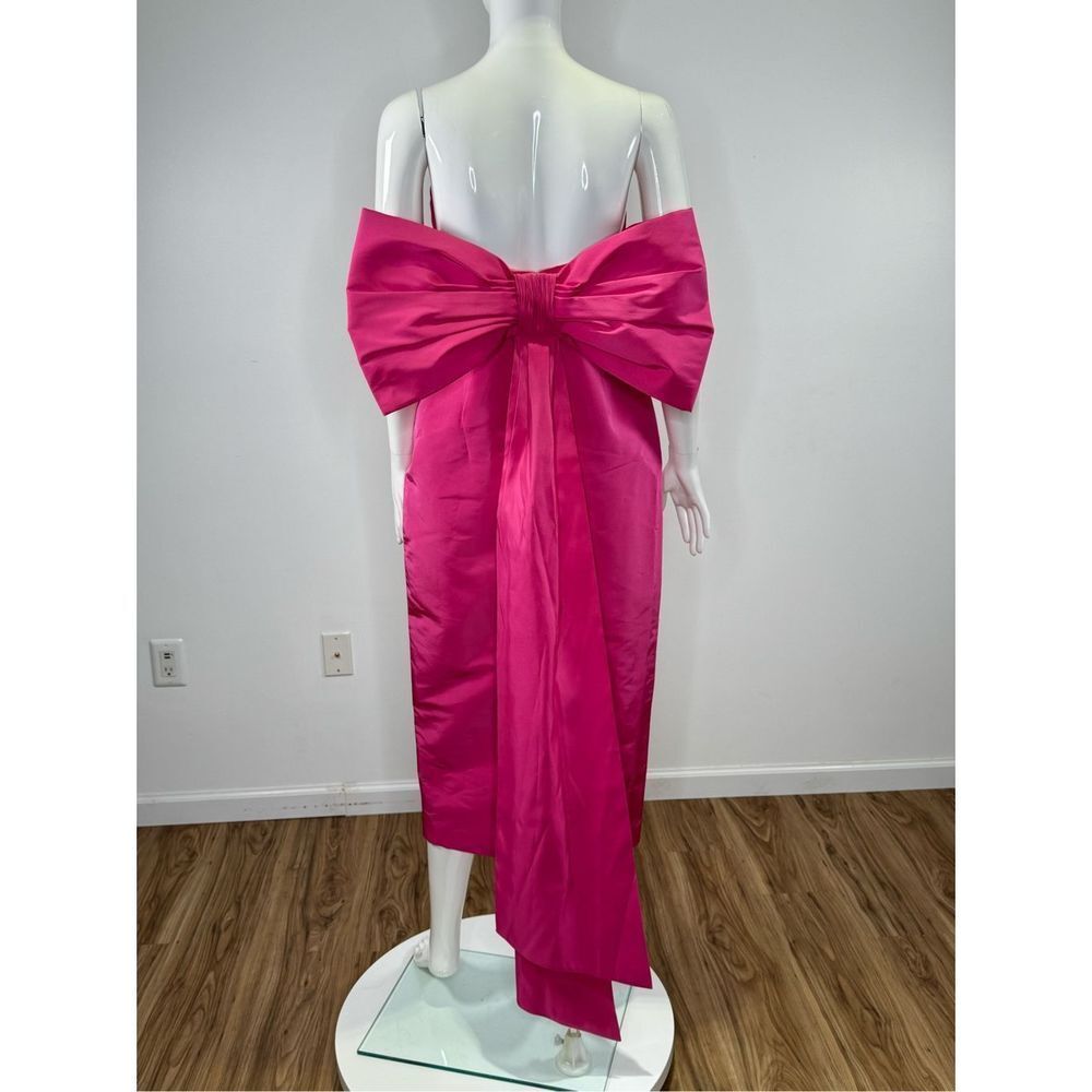 Alexia María Margaret Bow Silk Dress Size 10 - Picture 9 of 12